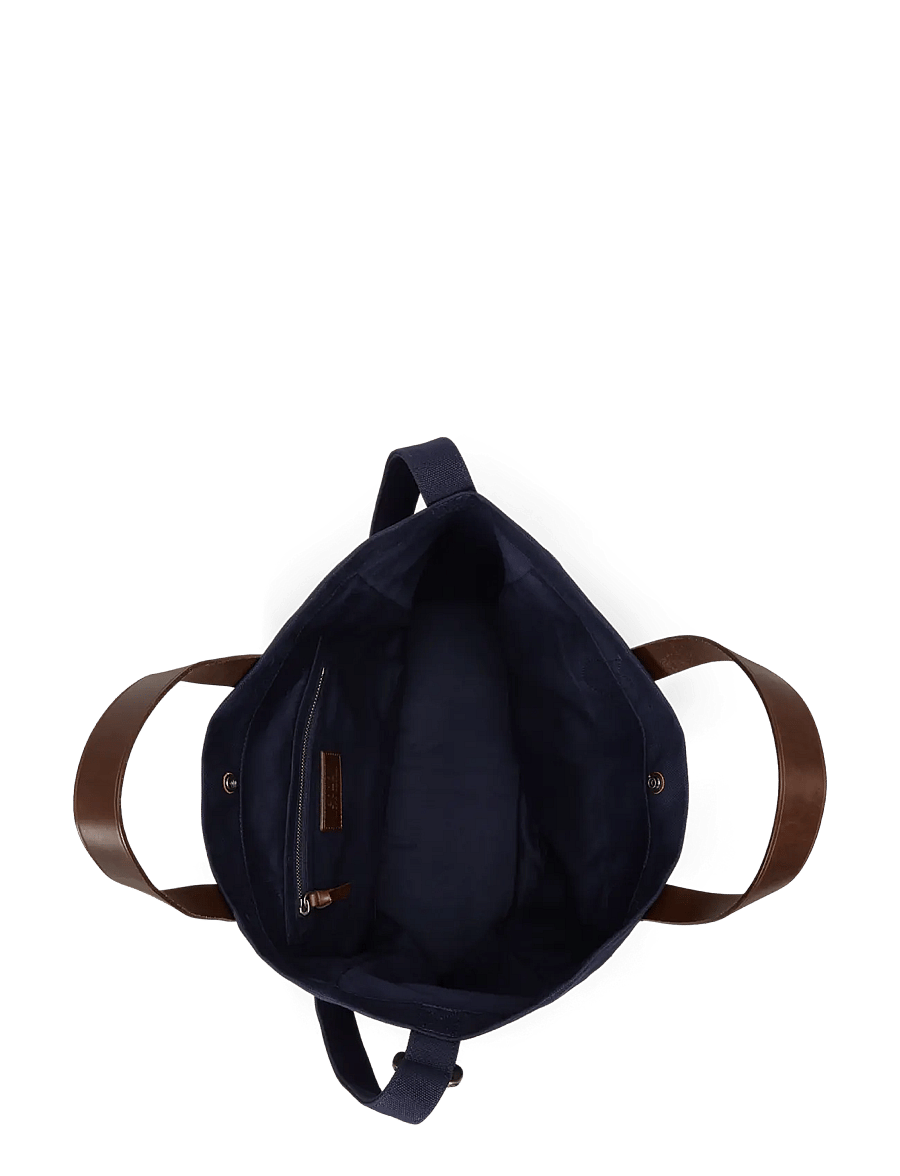 Polo Ralph Lauren - Polo Bear Canvas Shopper Tote - nach anlass kaufen - newport navy - 5