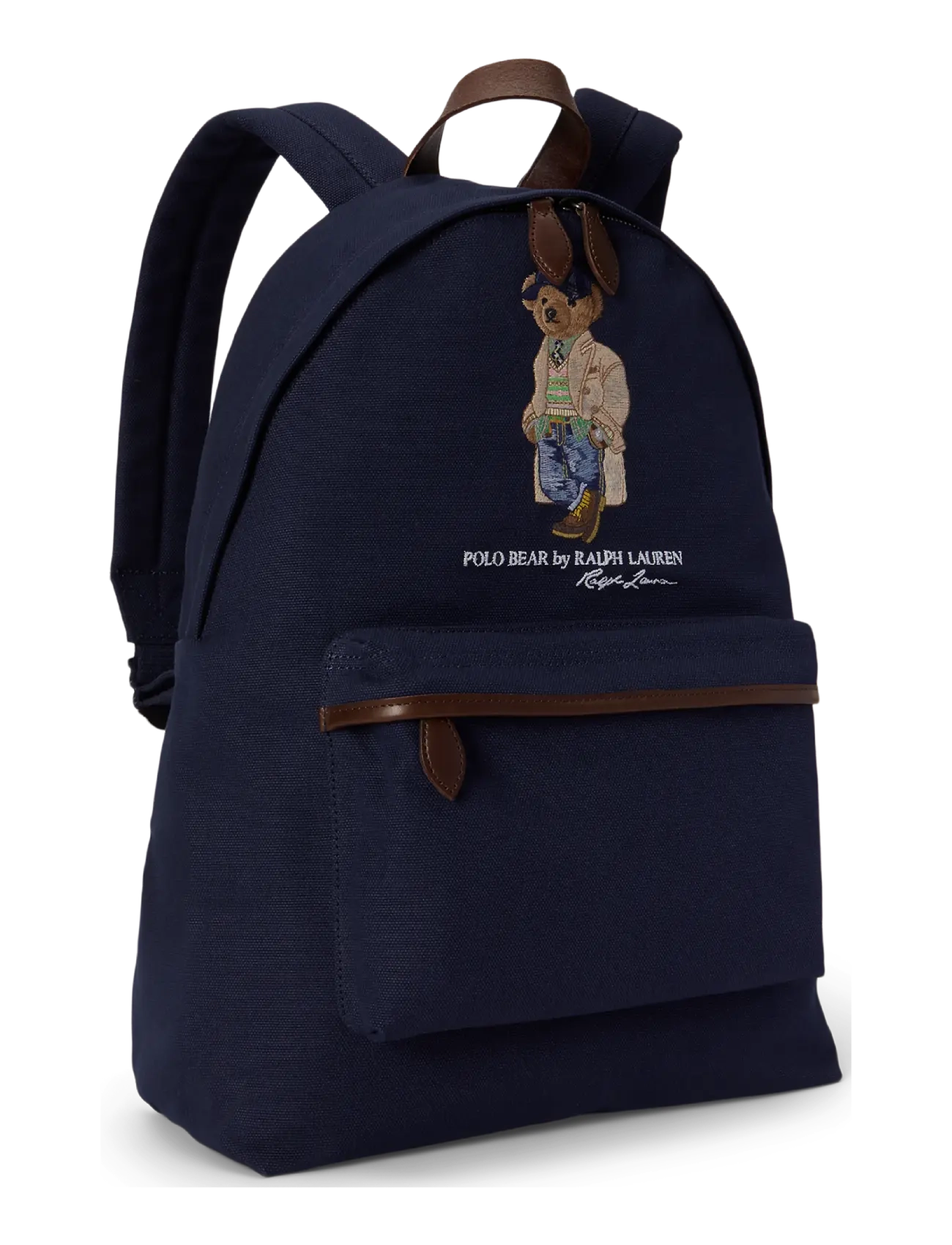Polo Ralph Lauren - Polo Bear Canvas Backpack - newport navy - 2