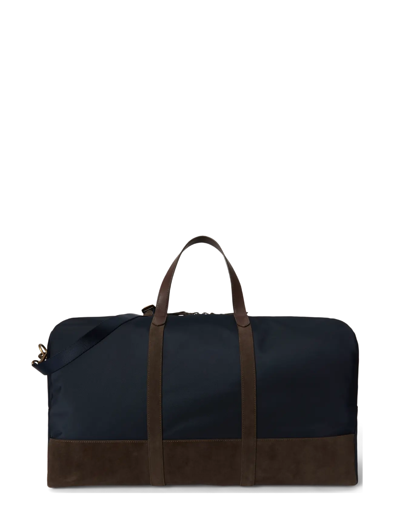 Polo Ralph Lauren - Suede-Trim Duffel Bag - newport navy/brow - 2