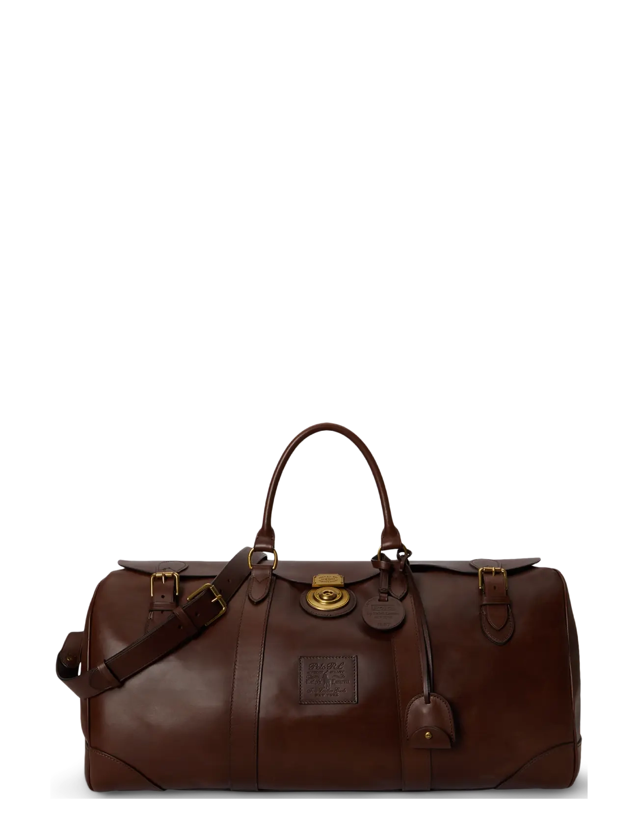 Polo Ralph Lauren Heritage Lock Leather Large Duffel -  - undefined / undefined
