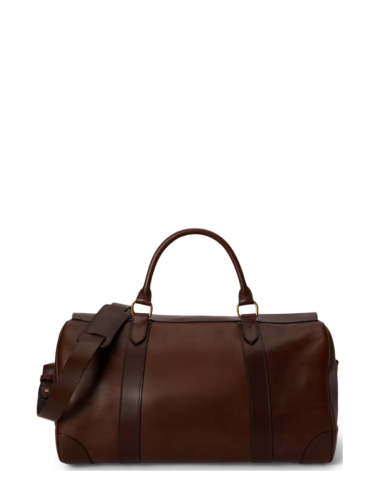 Polo Ralph Lauren - Heritage Lock Leather Small Duffel - burnished brown - 1