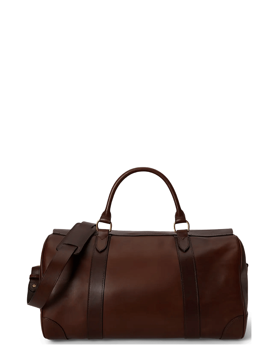 Polo Ralph Lauren - Heritage Lock Leather Small Duffel - burnished brown - 1