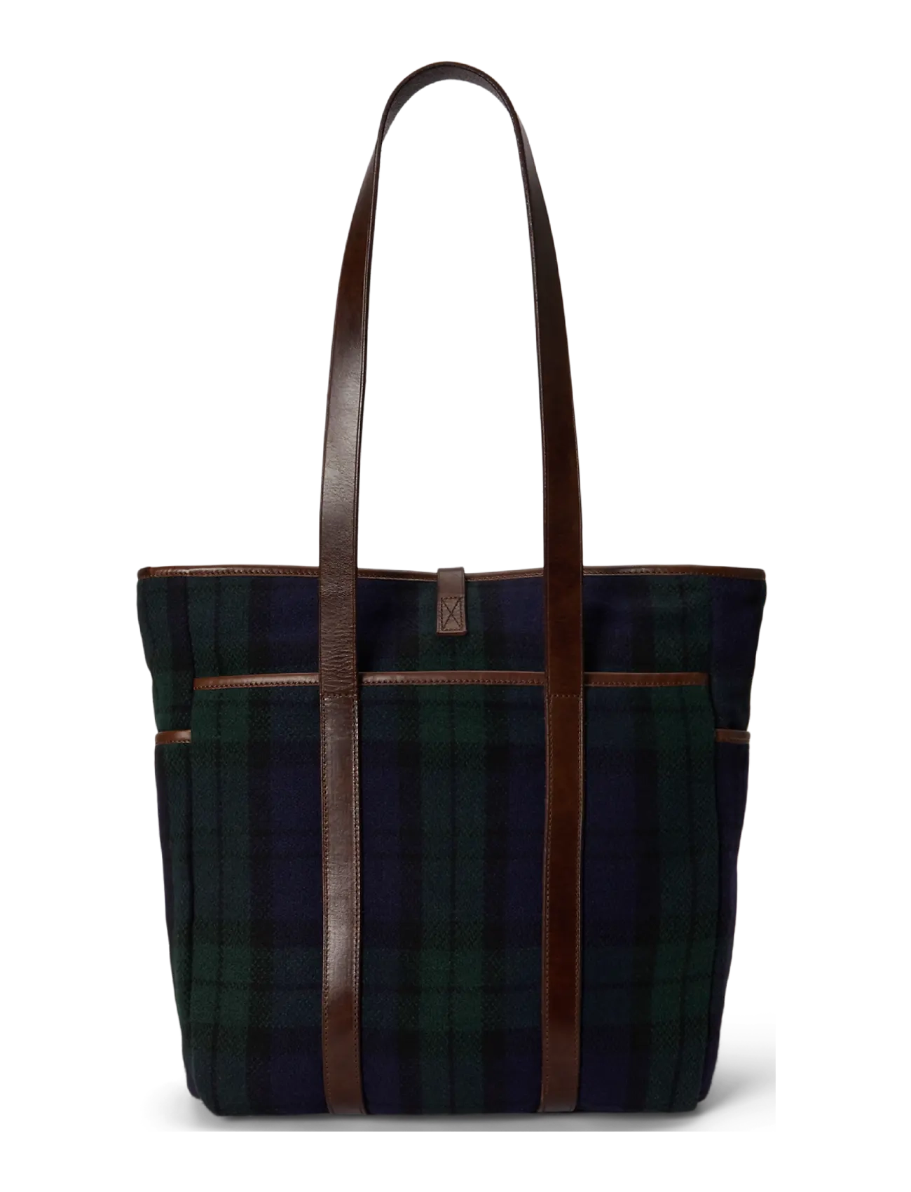 Polo Ralph Lauren - Heritage Plaid Tweed Tote - tartan - 2