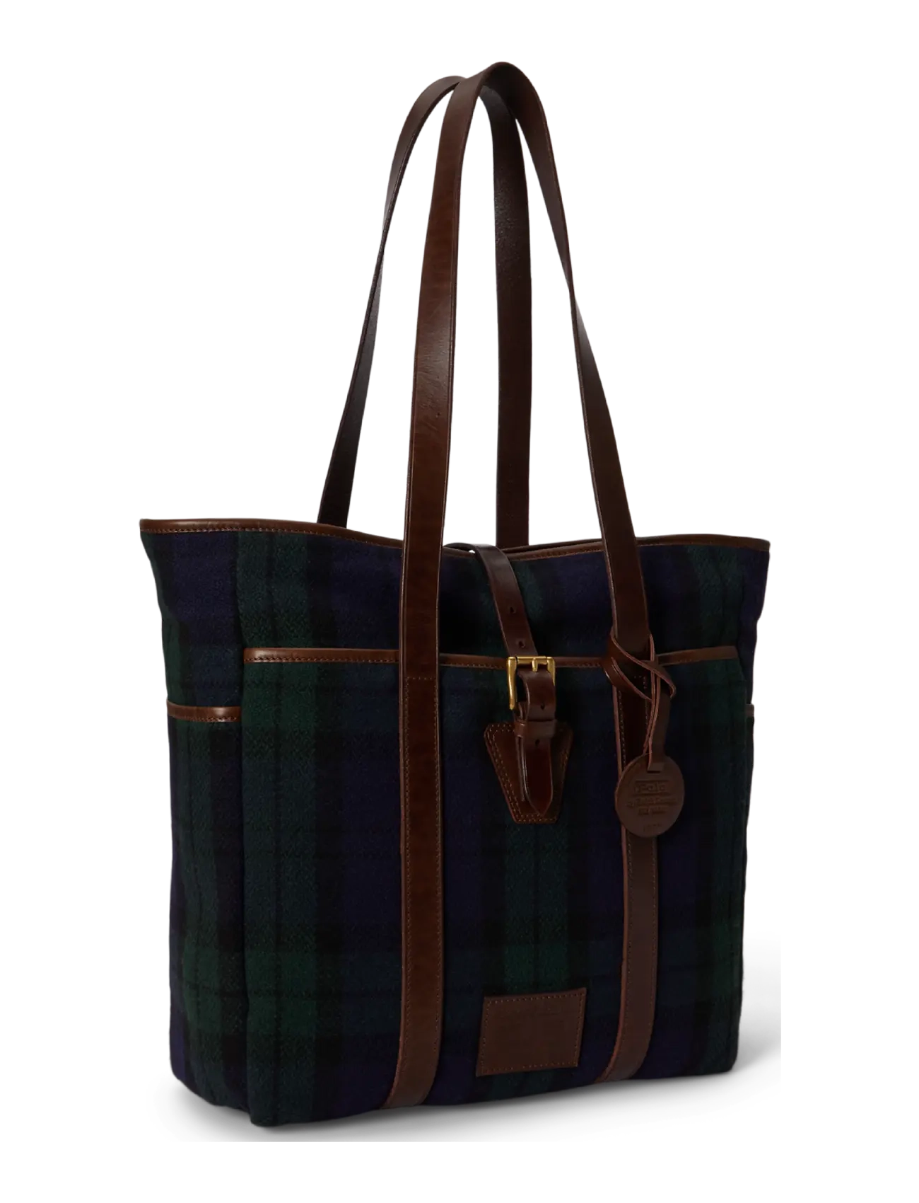 Polo Ralph Lauren - Heritage Plaid Tweed Tote - tartan - 3