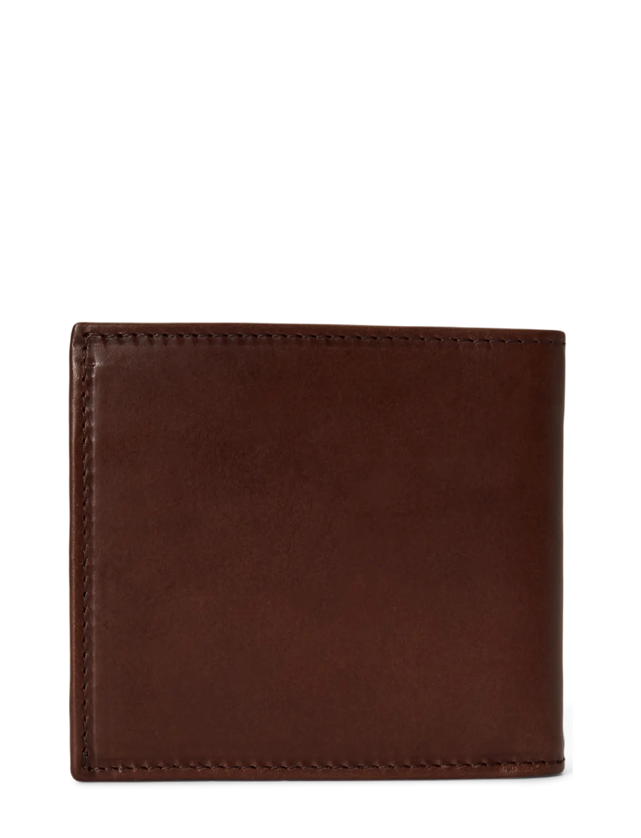Polo Ralph Lauren - Burnished Leather Billfold Wallet - brieftaschen und taschen - burnished brown - 1