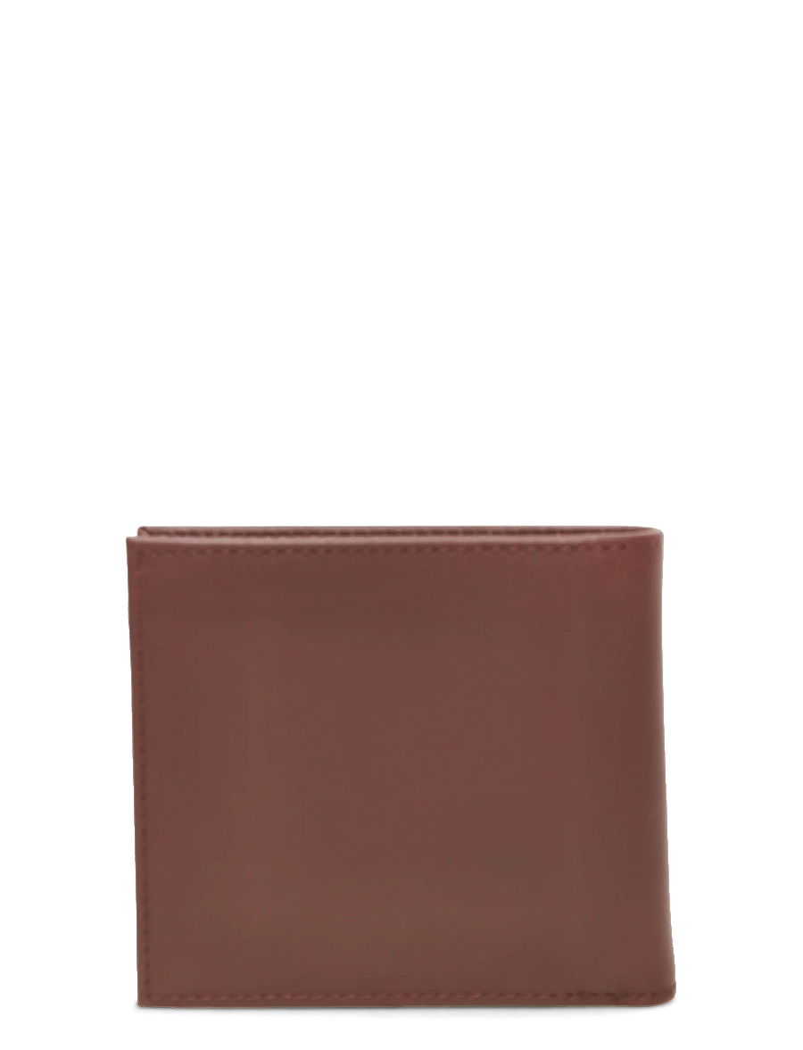 Polo Ralph Lauren - Polo Bear Leather Billfold Wallet - punge - chestnut - 1