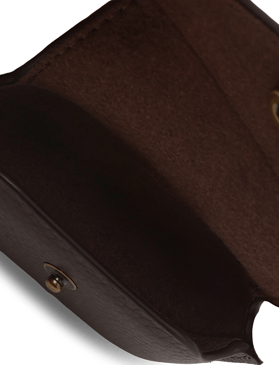 Polo Ralph Lauren - Pebbled Leather AirPods Pro 3 Case - shop by occasion - dark brown - 2