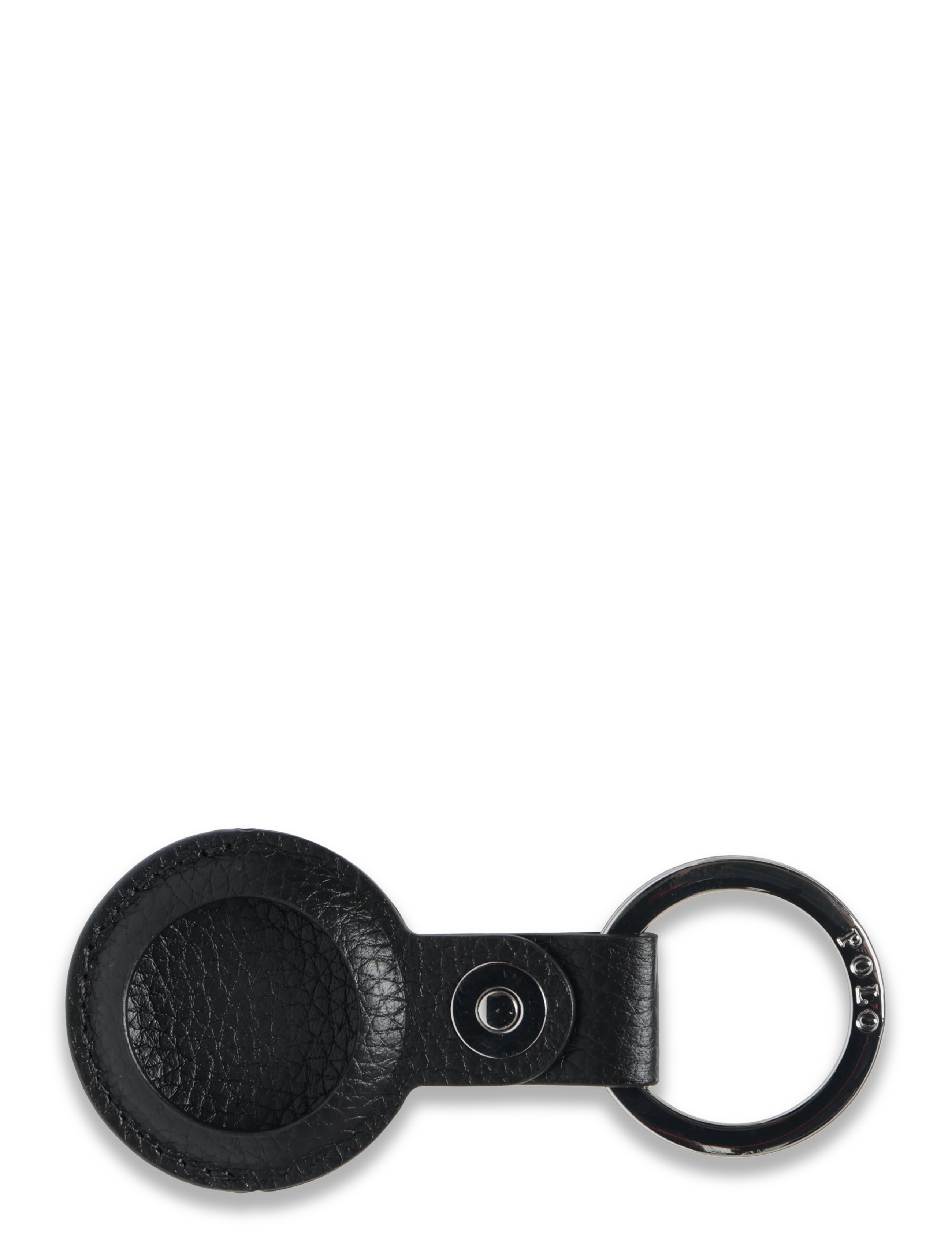 Polo Ralph Lauren - Pebbled Leather AirTag Key Fob - osta olukorra järgi - black - 1
