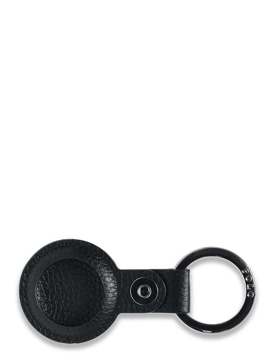 Polo Ralph Lauren - Pebbled Leather AirTag Key Fob - osta olukorra järgi - black - 1