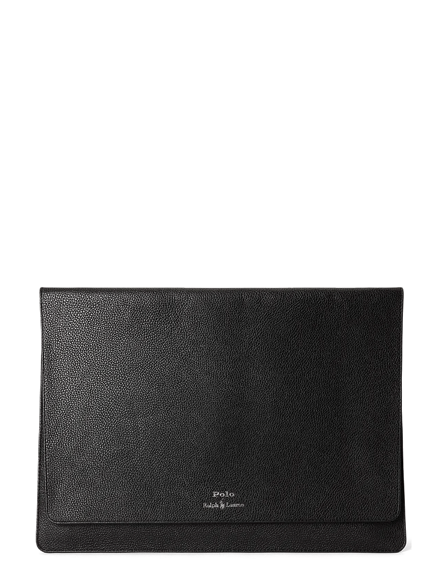Polo Ralph Lauren - Pebbled Leather Laptop Sleeve - shop efter anledning - black - 0