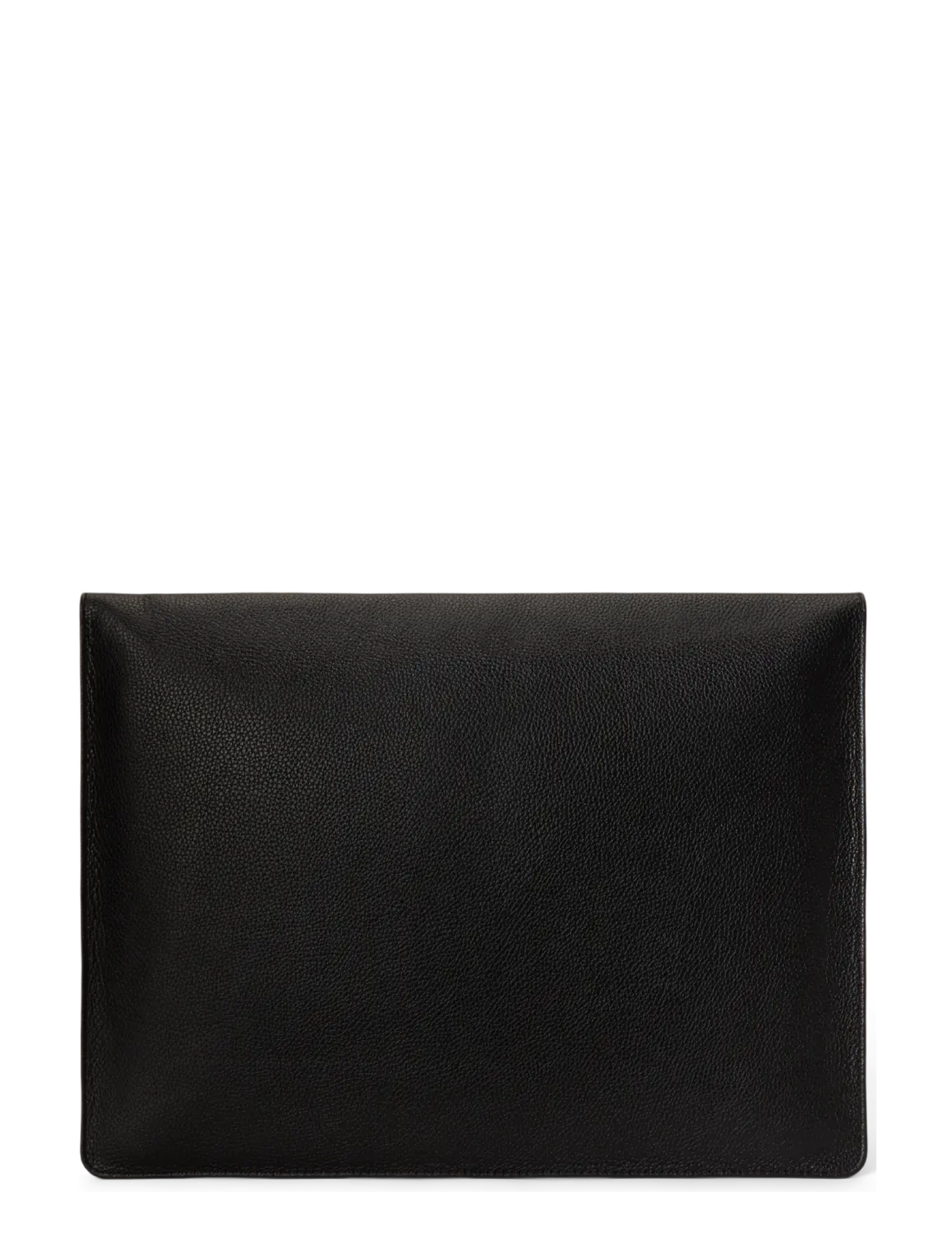 Polo Ralph Lauren - Pebbled Leather Laptop Sleeve - shop efter anledning - black - 1