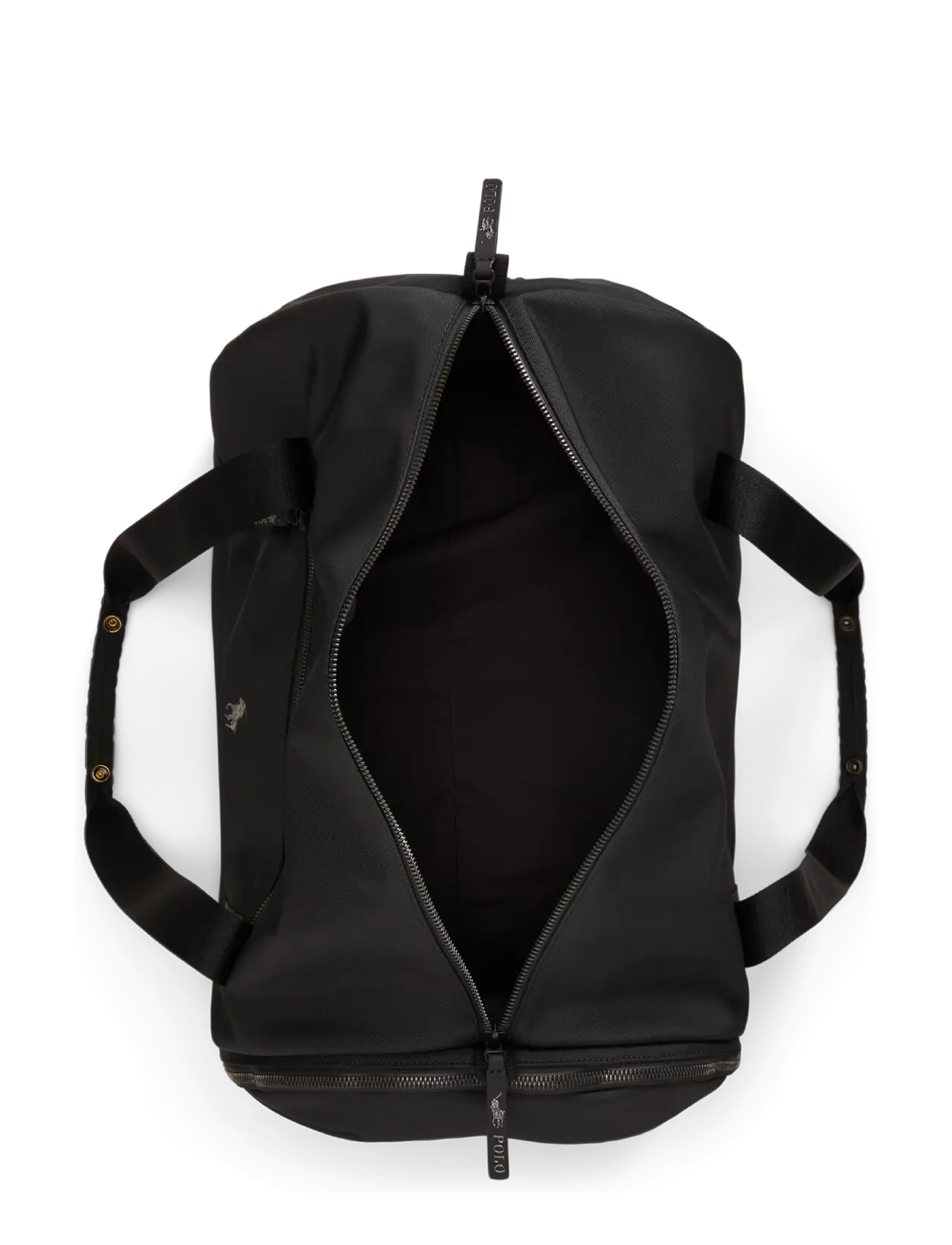 Polo Ralph Lauren - Logo-Trim Duffel - duffel bags - black - 3