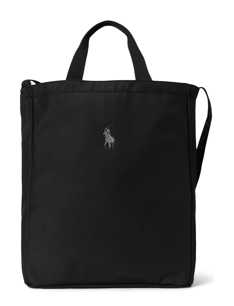 Polo Ralph Lauren - Logo-Trim Shopper Tote - shop efter anledning - black - 0