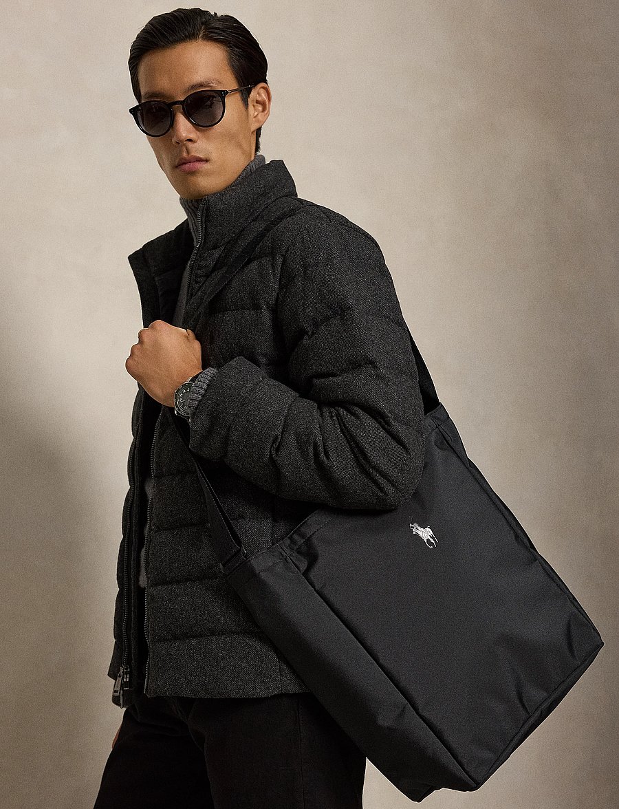Polo Ralph Lauren - Logo-Trim Shopper Tote - shop efter anledning - black - 4