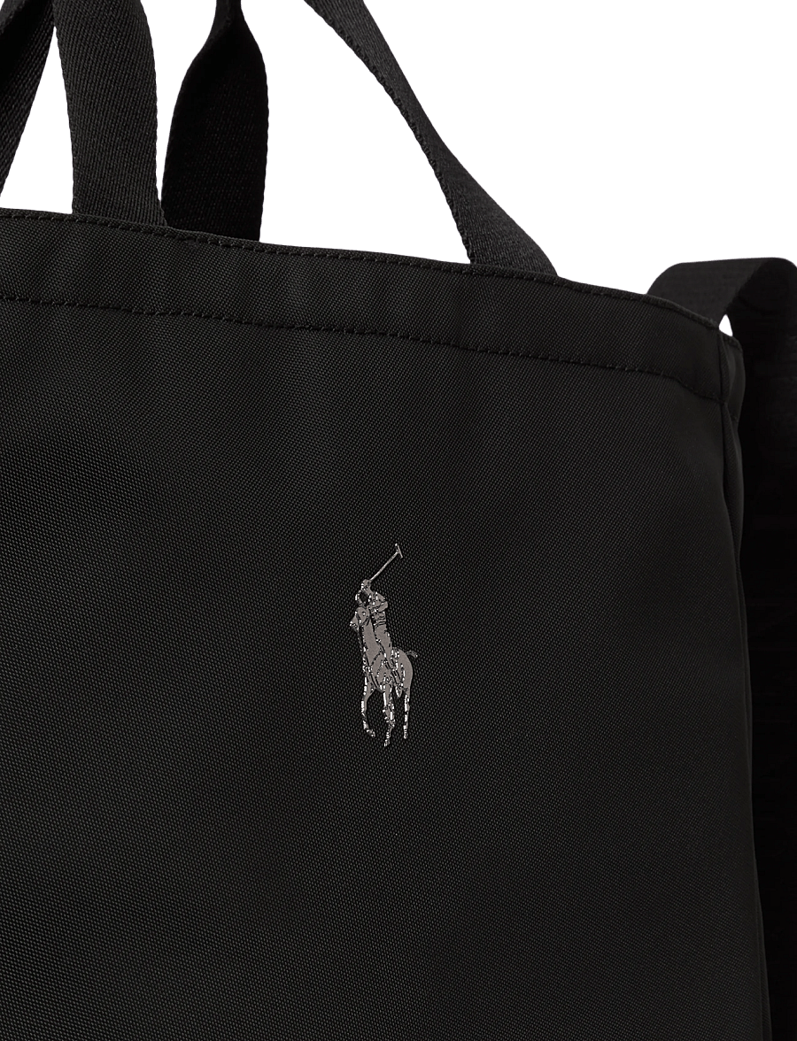 Polo Ralph Lauren - Logo-Trim Shopper Tote - shop efter anledning - black - 5
