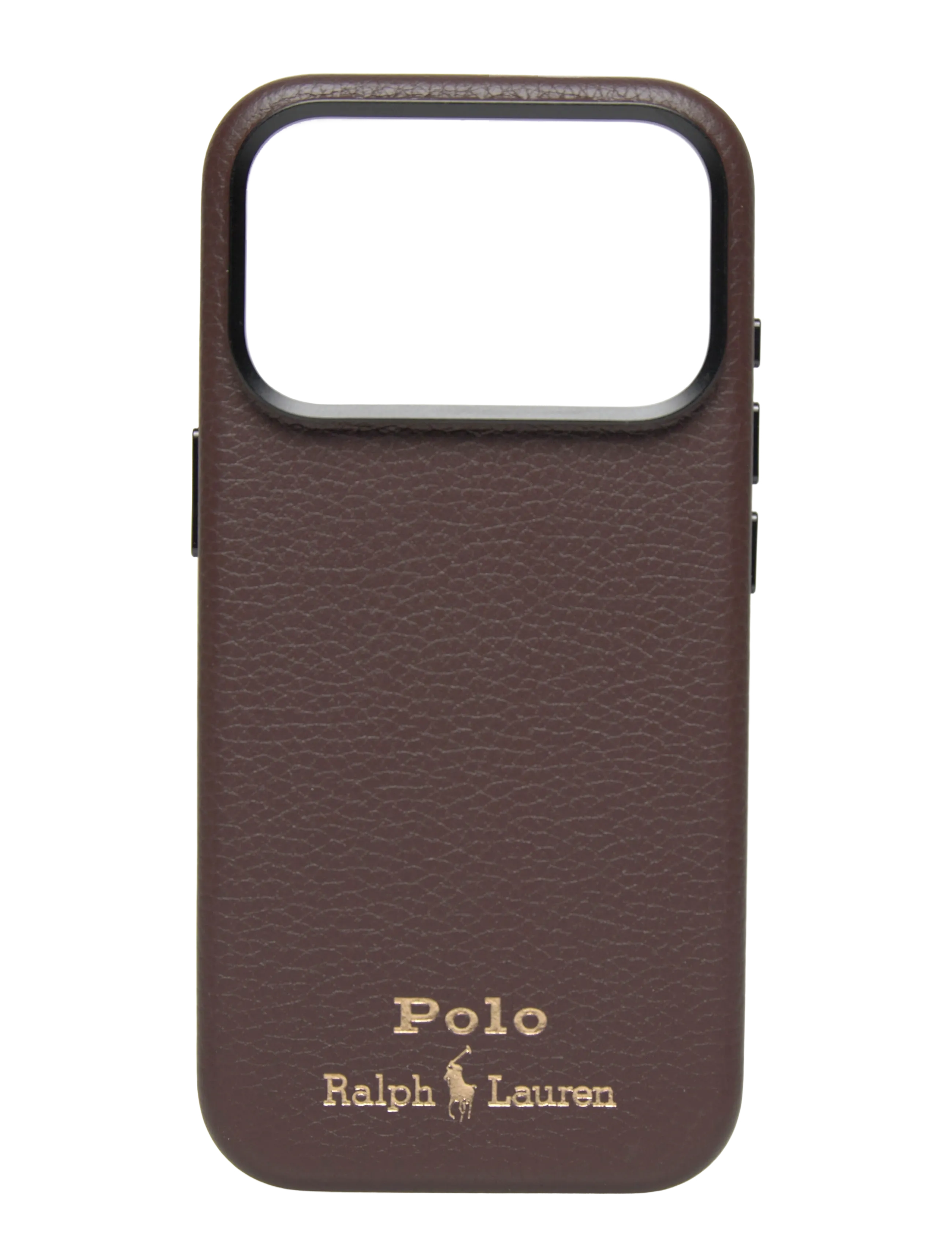 Polo Ralph Lauren Leather MagSafe iPhone 17 Pro Case - Smartphone Zubehör - DARK BROWN / brown