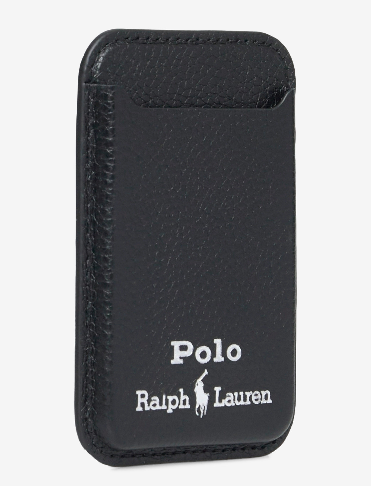 Polo Ralph Lauren - PEBBLE LEATHER-MAG CC-TCC - brieftaschen und taschen - black - 2