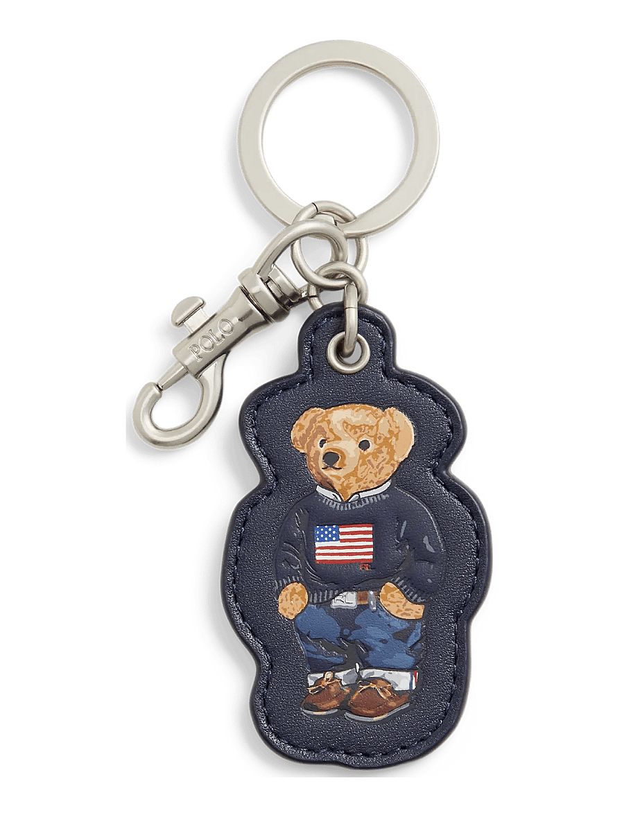Polo Ralph Lauren - Polo Bear Leather Key Fob - osta olukorra järgi - newport navy - 0