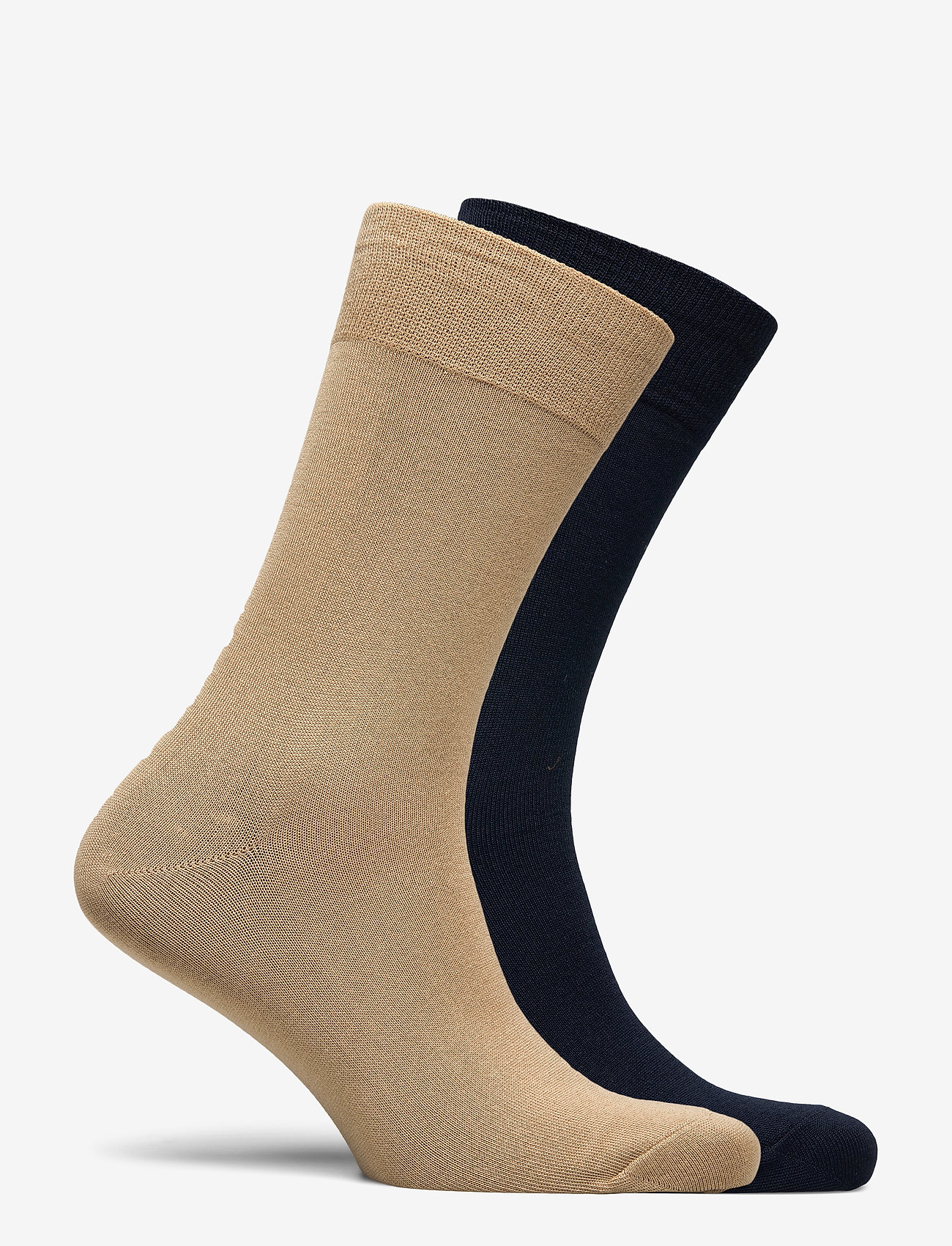 Polo Ralph Lauren - FLAT KNIT-CREW-2 PACK - classic camel/cru - 1