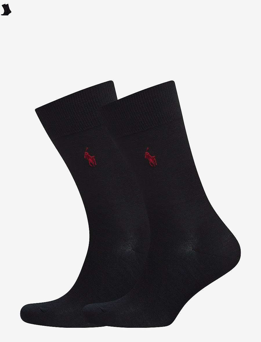 Polo Ralph Lauren - MERINO-2 PACK MERINO SLACK - tennissocken - navy - 0