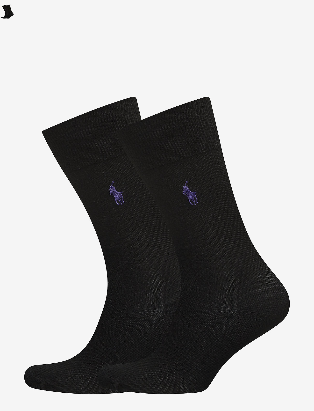 Polo Ralph Lauren - 2PKK MER SL-SOCKS-2 PACK - new black - 0