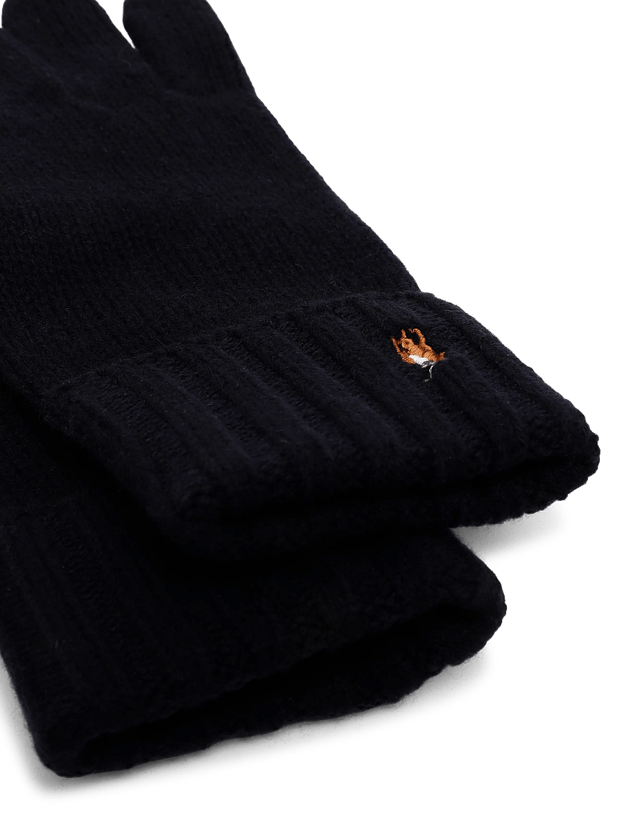 Polo Ralph Lauren - MERINO WOOL-SIGNATURE-GLV - nach anlass kaufen - hunter navy - 2
