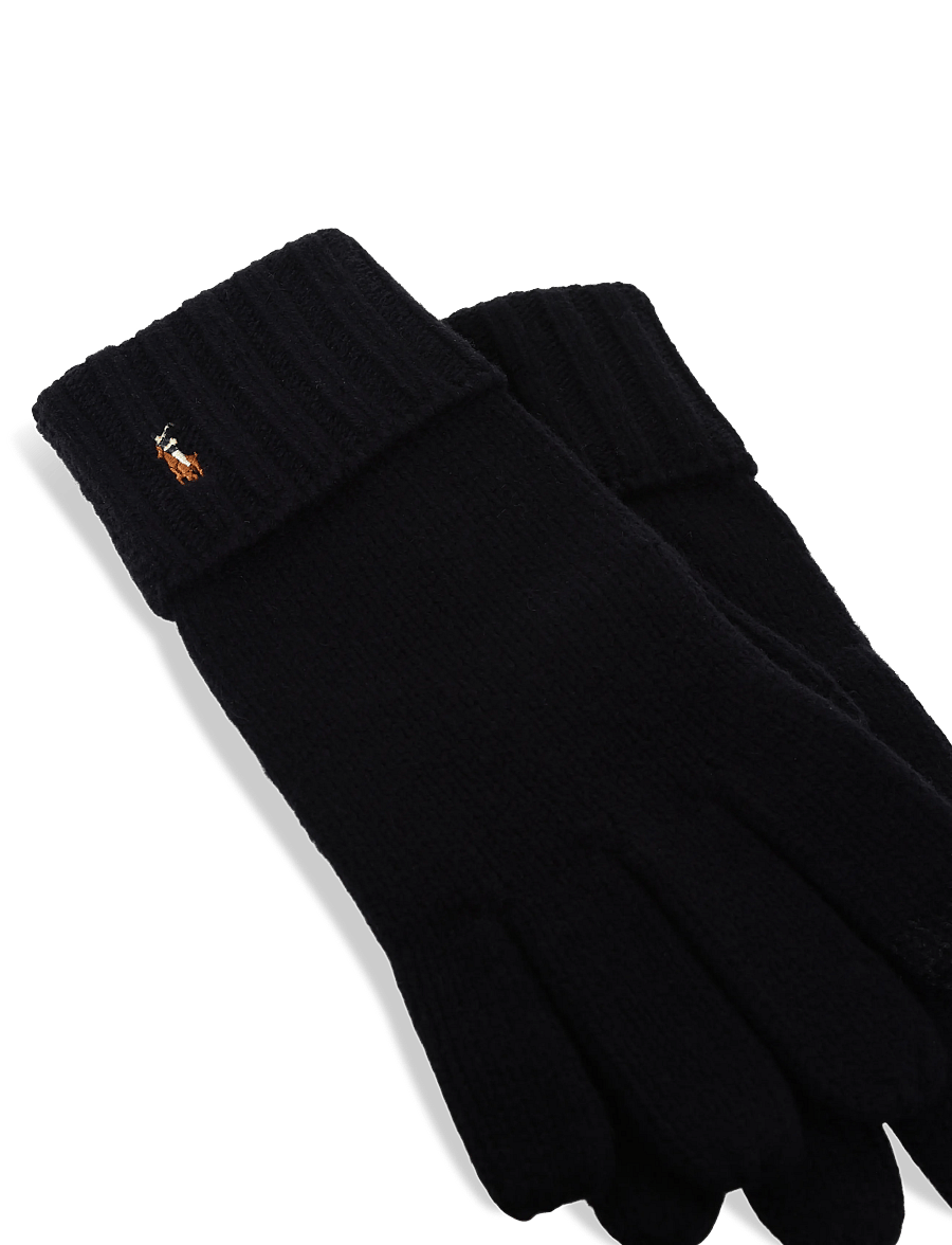 Polo Ralph Lauren - MERINO WOOL-SIGNATURE-GLV - nach anlass kaufen - hunter navy - 3