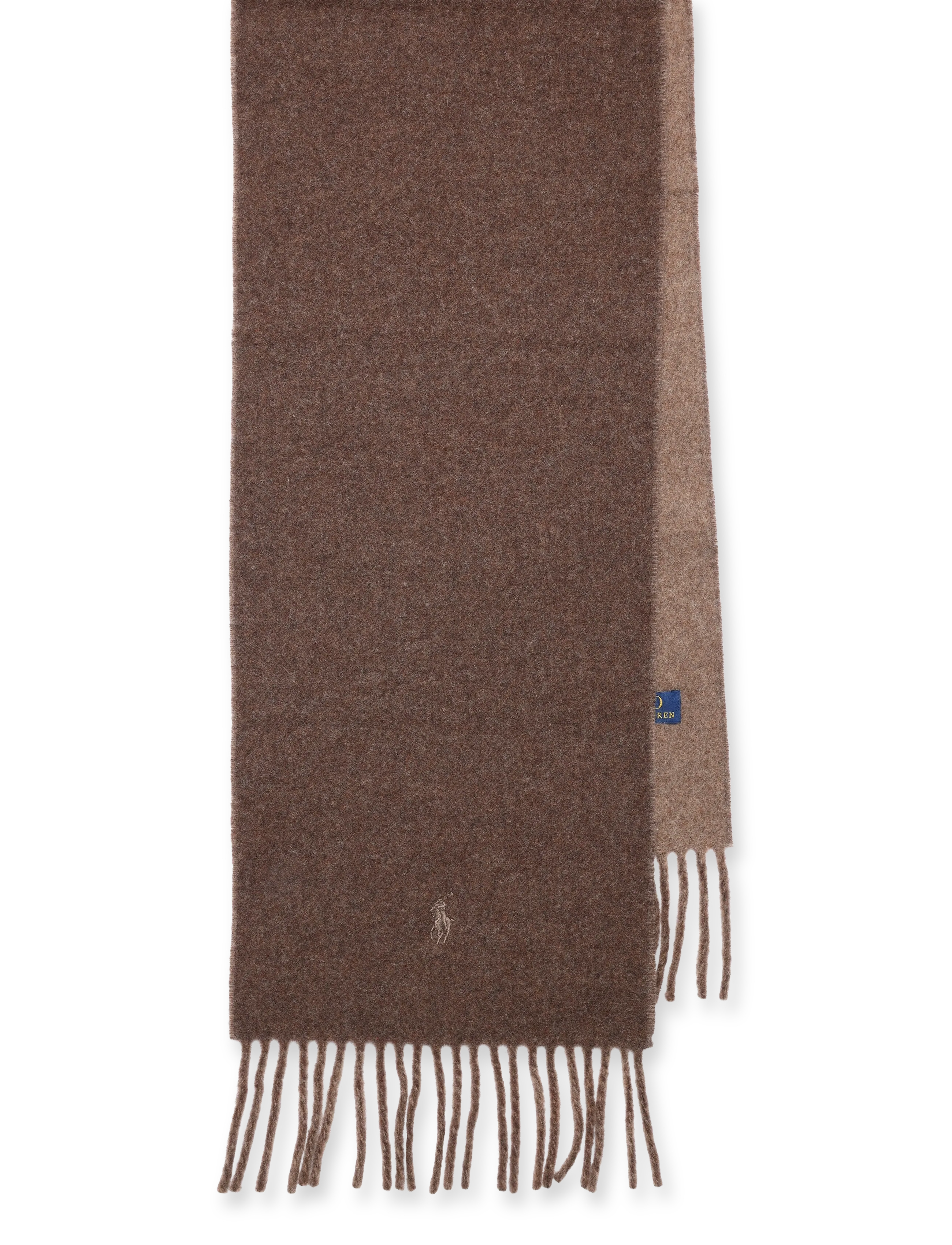 Polo Ralph Lauren WOOL NYLON-CLASSIC RVRS-SCF - Sallid - NUTMEG/BROWN HTHR / brown