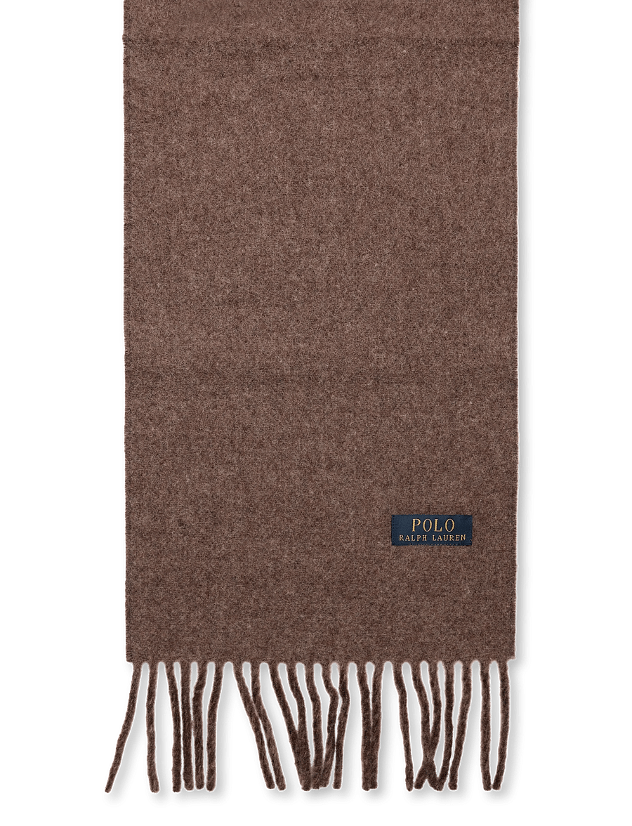 Polo Ralph Lauren - WOOL NYLON-CLASSIC RVRS-SCF - talvesallid - nutmeg/brown hthr - 1
