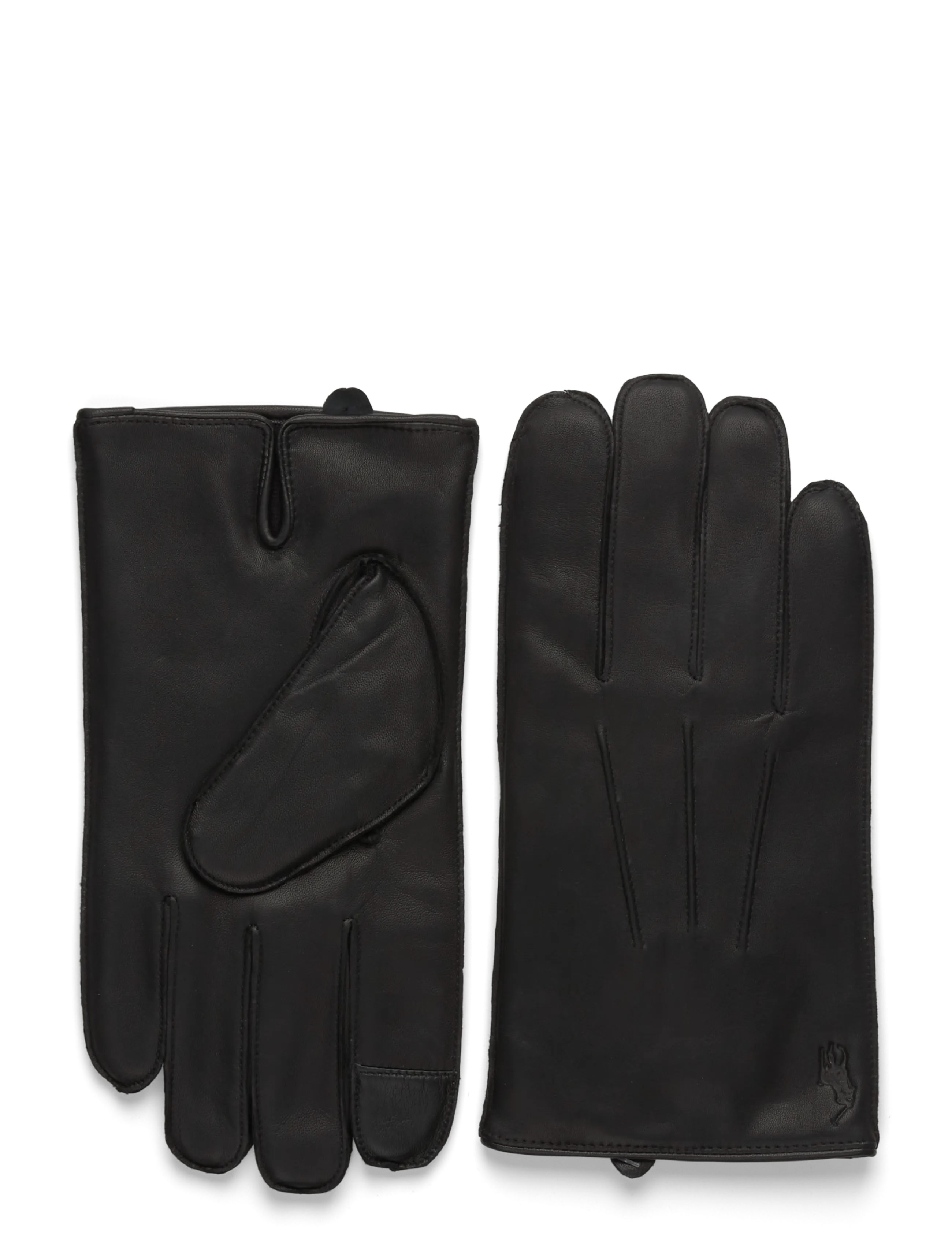 POLO RALPH LAUREN Insulated Sheepskin Touch Screen Handschuhe Schwarz - S - Herren
