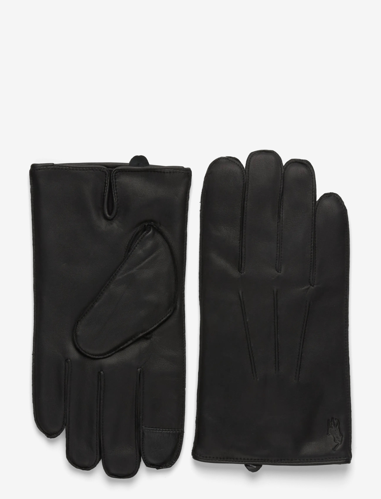 Polo Ralph Lauren - Insulated Sheepskin Touch Screen Gloves - handskar & vantar - black - 0