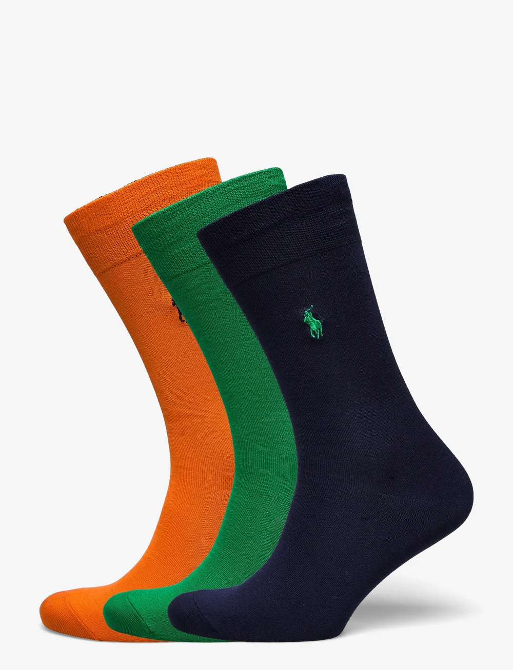 Polo Ralph Lauren Mercerized Cotton 3pk Mercerized Cr Chaussettes regulieres Boozt
