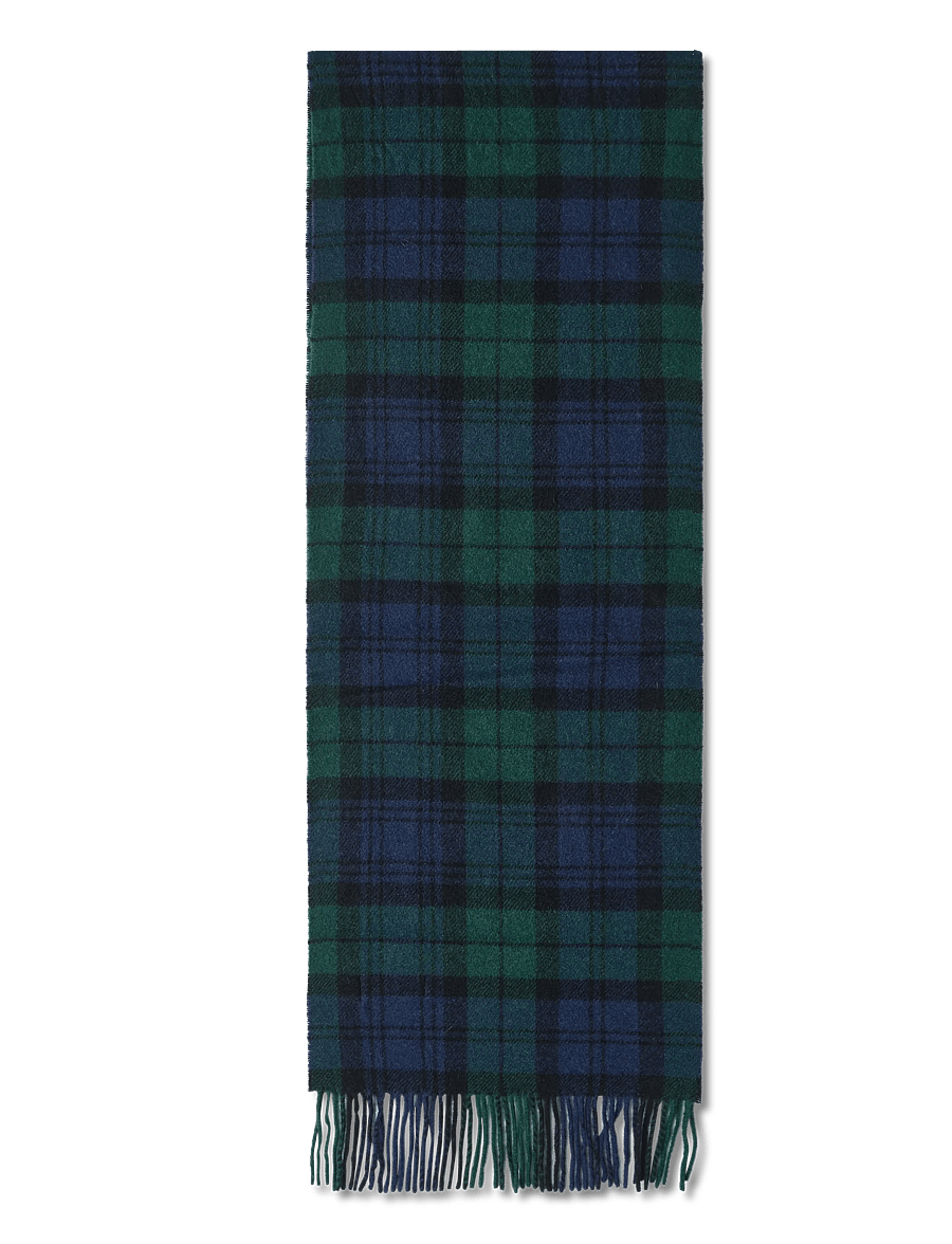 Polo Ralph Lauren - WOOL-CLASSIC PLAID SCARF - halsdukar - blackwatch - 1