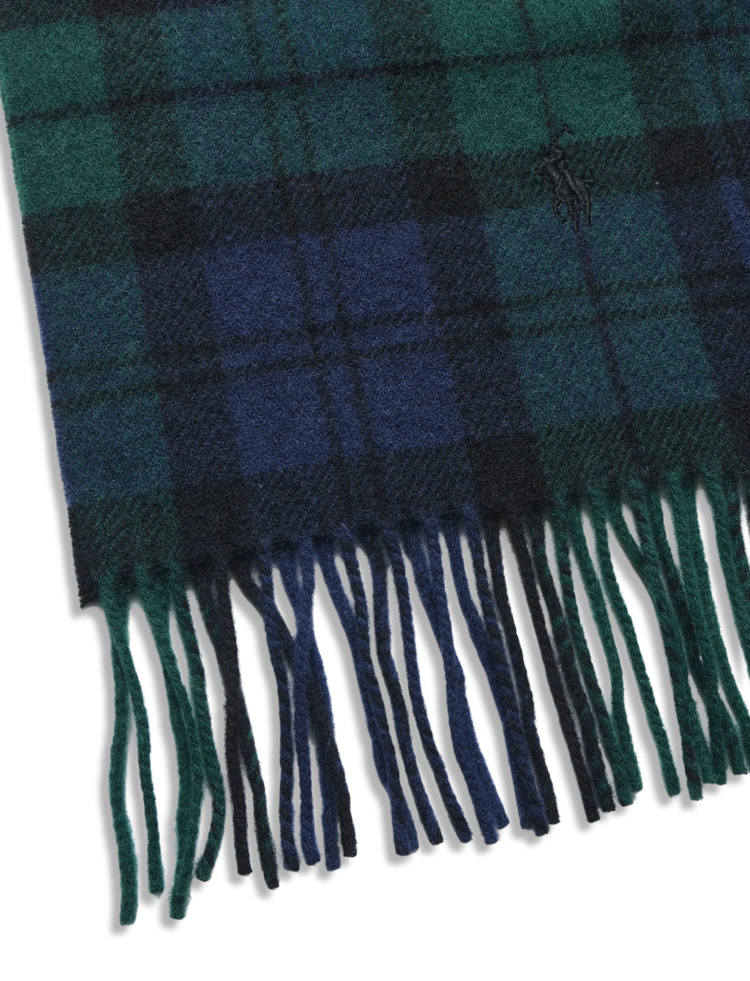 Polo Ralph Lauren - WOOL-CLASSIC PLAID SCARF - halsdukar - blackwatch - 2