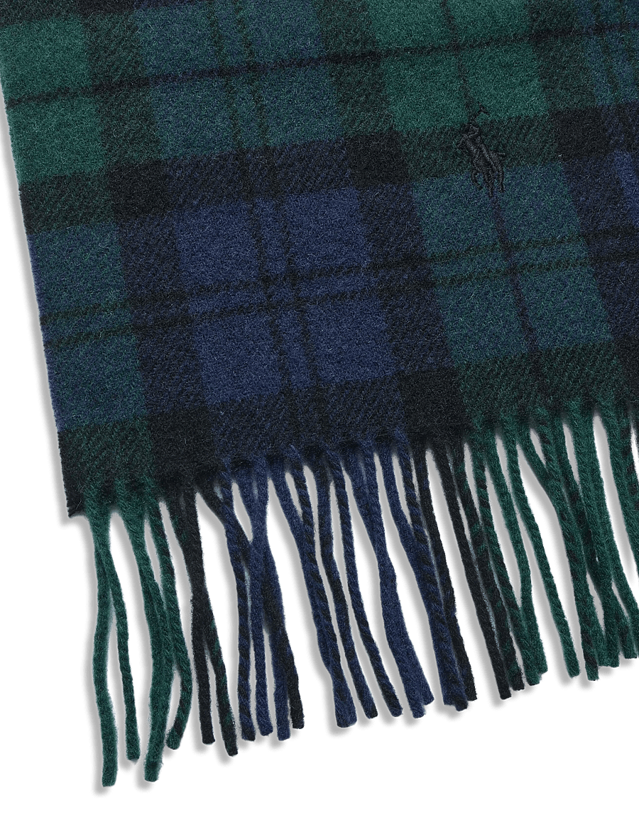 Polo Ralph Lauren - WOOL-CLASSIC PLAID SCARF - halsdukar - blackwatch - 2