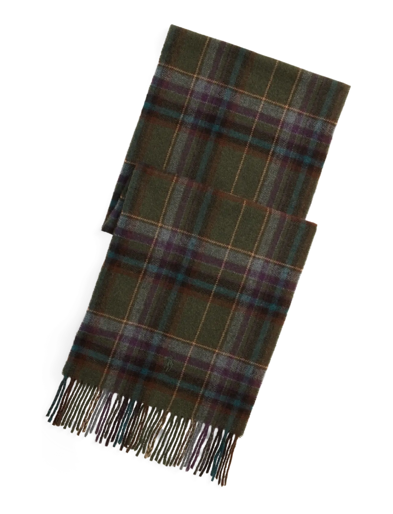 Polo Ralph Lauren WOOL-CLASSIC PLAID SCARF - Shop by occasion - OLIVE / khaki/green