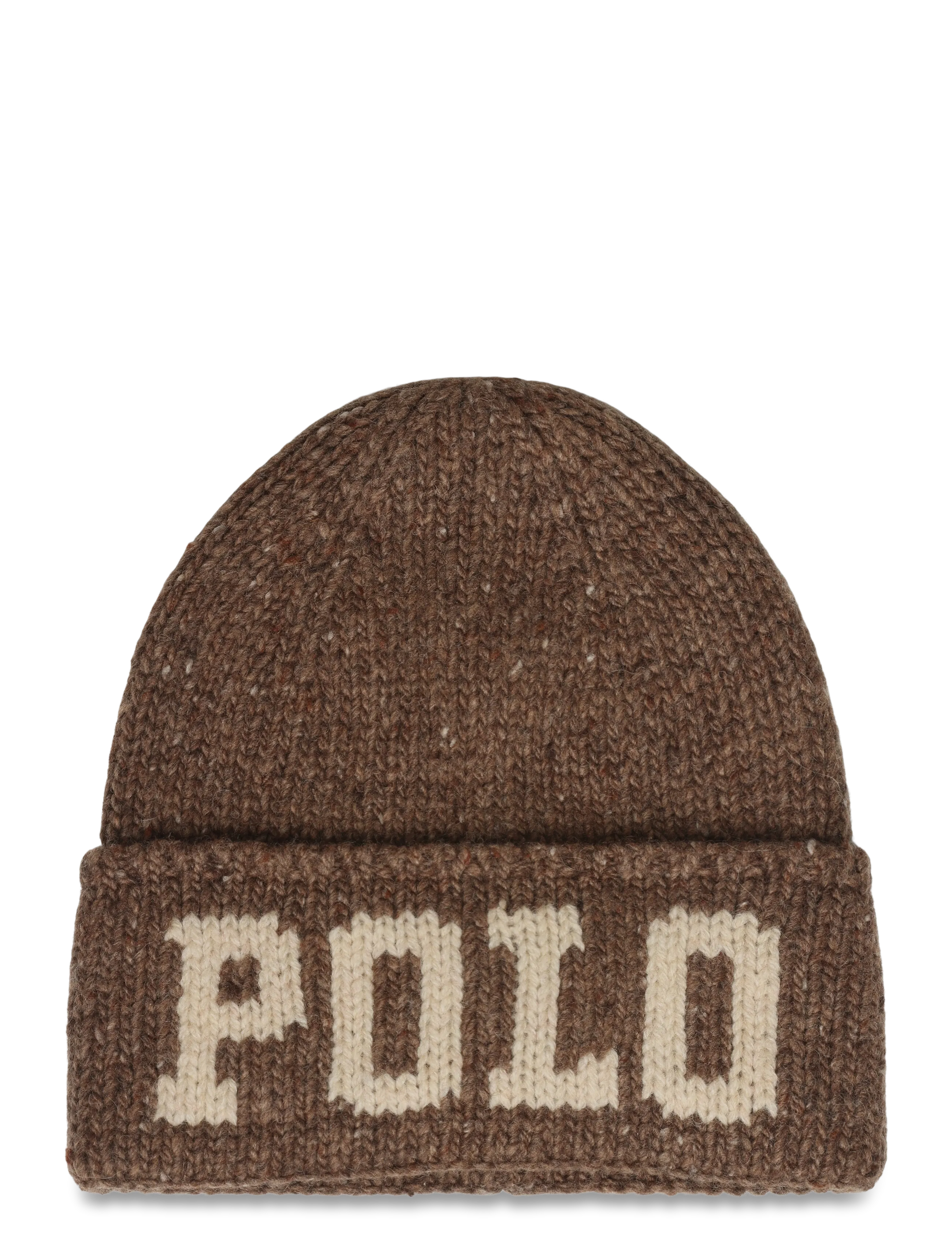 Polo Ralph Lauren WOOL-KNIT TWEED POLO BEAN - Nach Anlass kaufen - DARK BROWN / brown