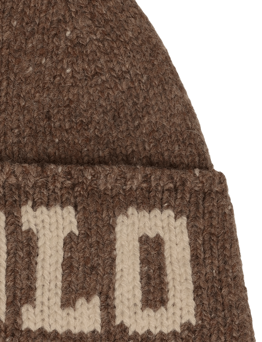 Polo Ralph Lauren - WOOL-KNIT TWEED POLO BEAN - nach anlass kaufen - dark brown - 1