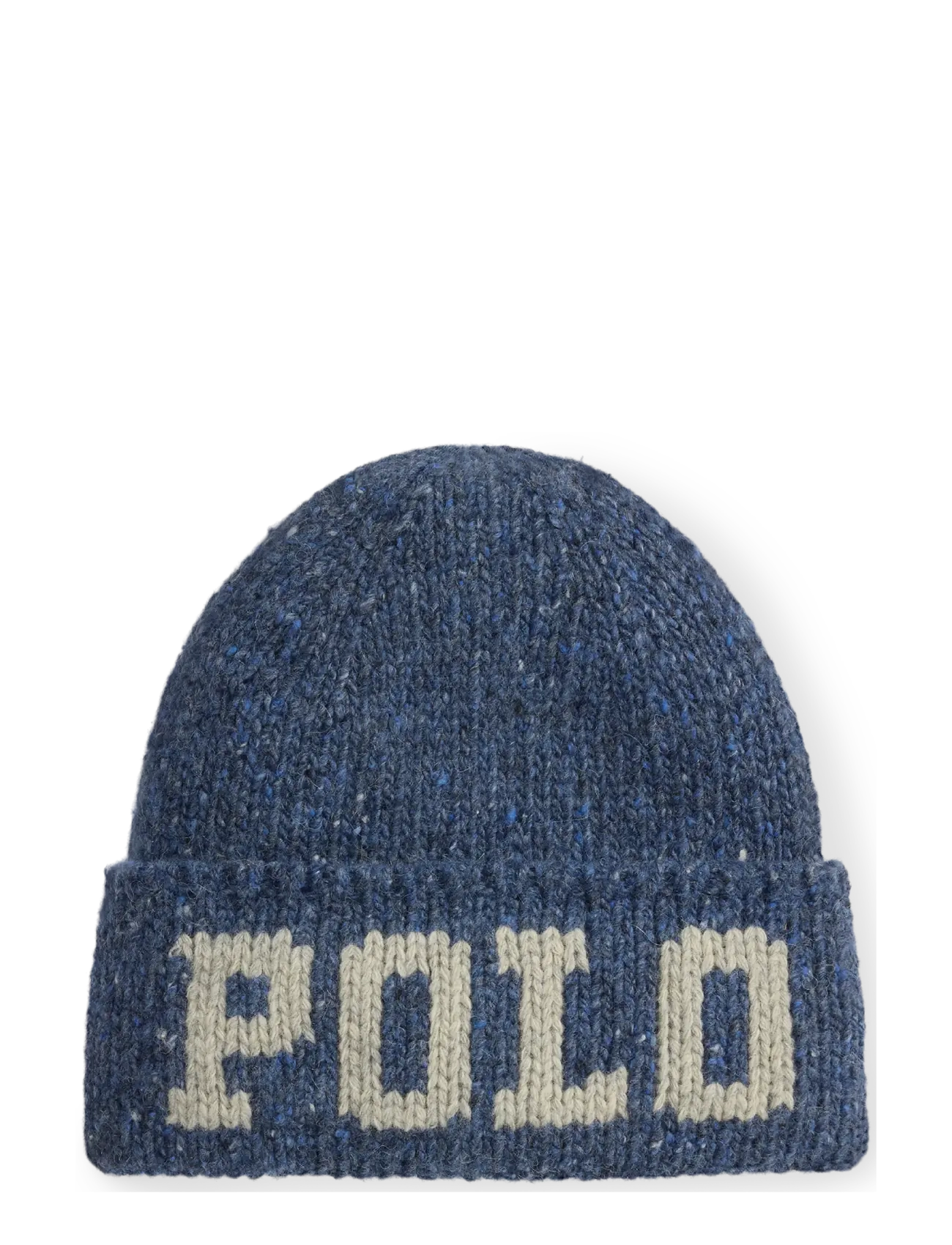 Polo Ralph Lauren WOOL-KNIT TWEED POLO BEAN - Polo Ralph Lauren - RUSTIC NAVY / navy