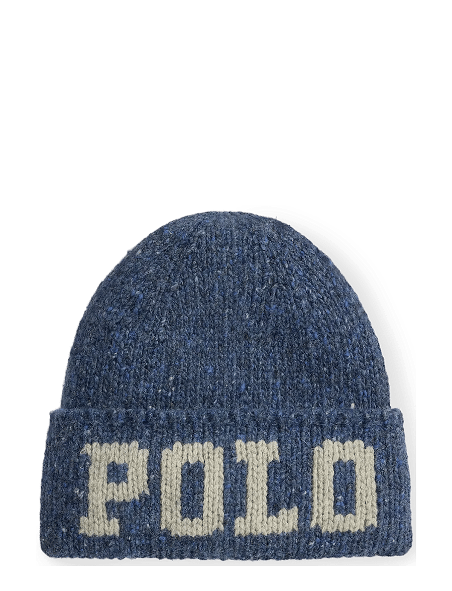 Polo Ralph Lauren - WOOL-KNIT TWEED POLO BEAN - rustic navy - 0