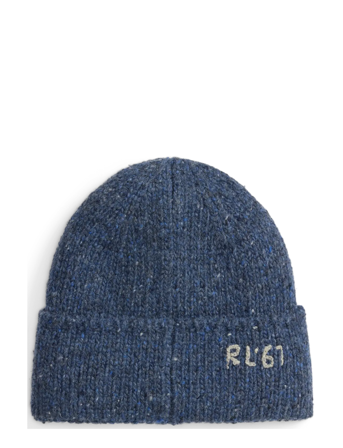 Polo Ralph Lauren - WOOL-KNIT TWEED POLO BEAN - rustic navy - 1