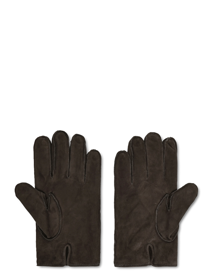 Polo Ralph Lauren - LEATHER-EVERYDAY SUEDE GLOVE - osta olukorra järgi - dark brown - 1