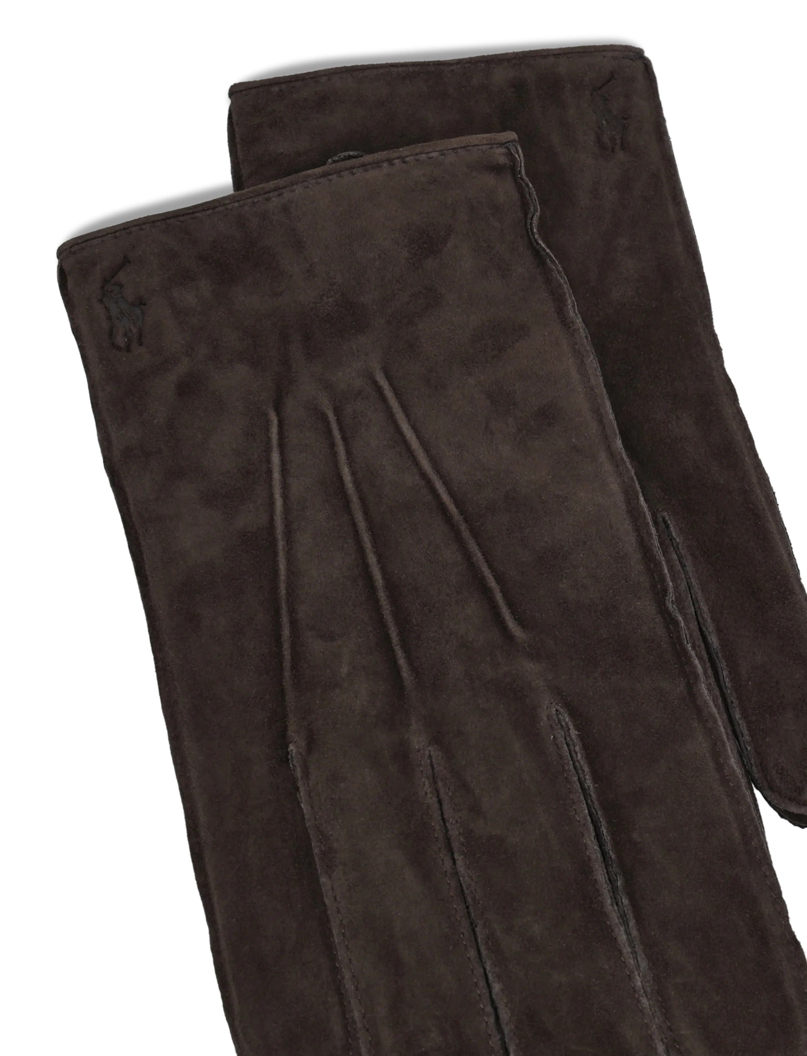 Polo Ralph Lauren - LEATHER-EVERYDAY SUEDE GLOVE - dark brown - 3