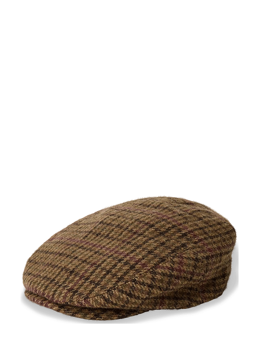 Polo Ralph Lauren - Wool Tweed Driver’s Cap - schirmmützen - brown multi - 0