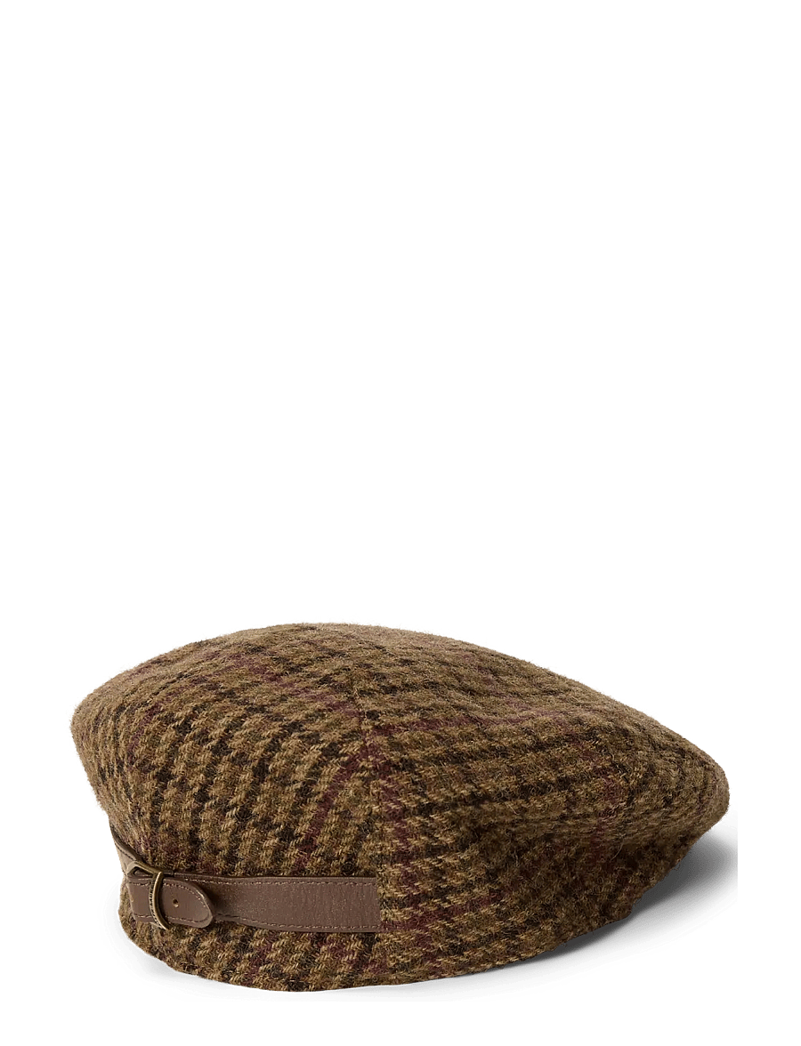 Polo Ralph Lauren - Wool Tweed Driver’s Cap - schirmmützen - brown multi - 1