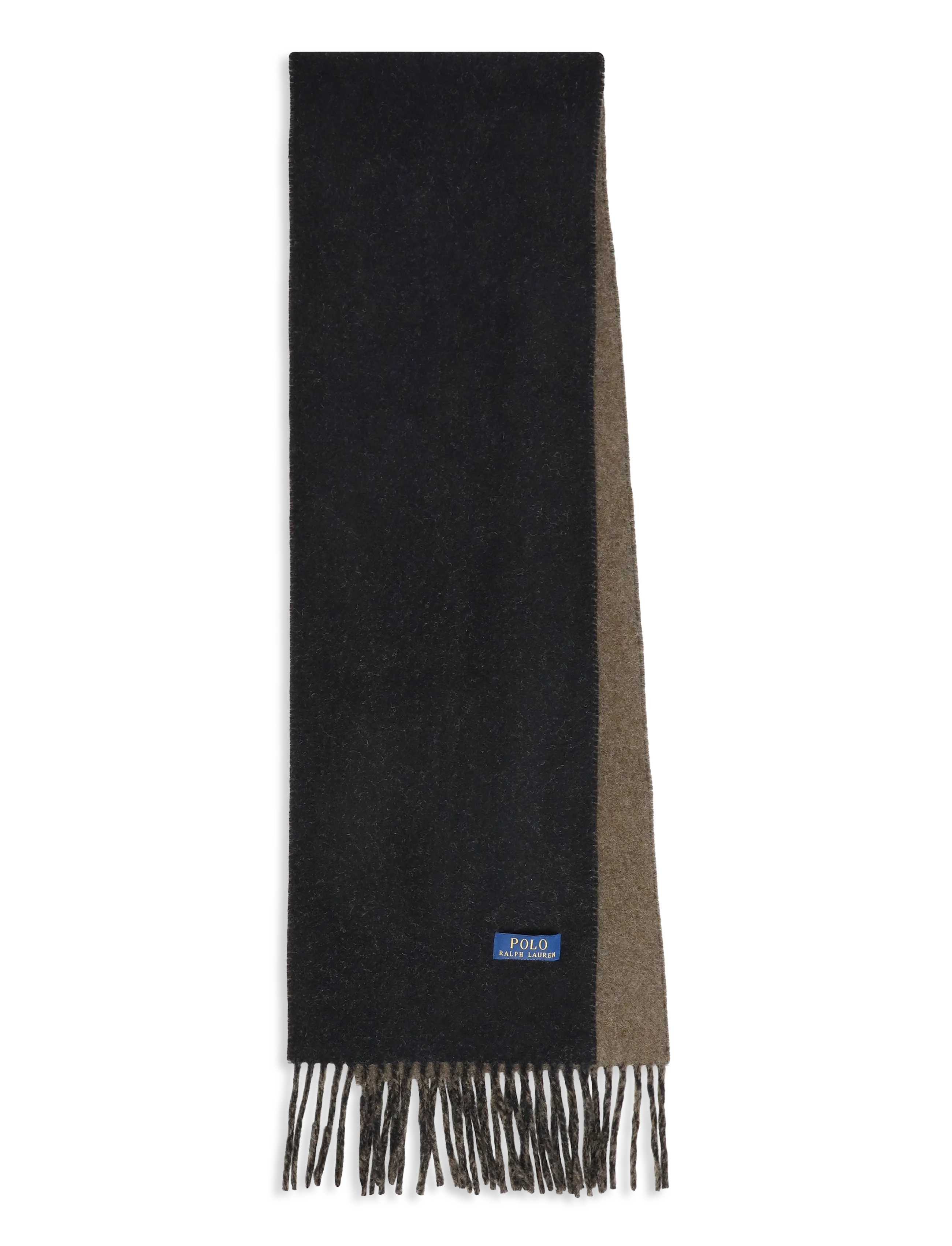 Polo Ralph Lauren - WOOL BLEND-CLSSC RVRSBL-SCF - winter scarves - ranger green/polo - 1