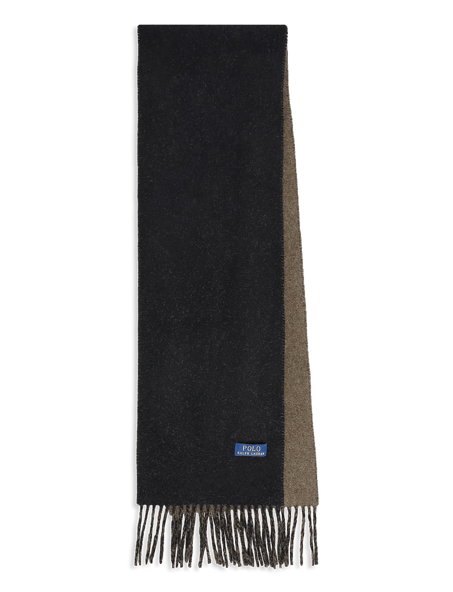 Polo Ralph Lauren - WOOL BLEND-CLSSC RVRSBL-SCF - winterschals - ranger green/polo - 1