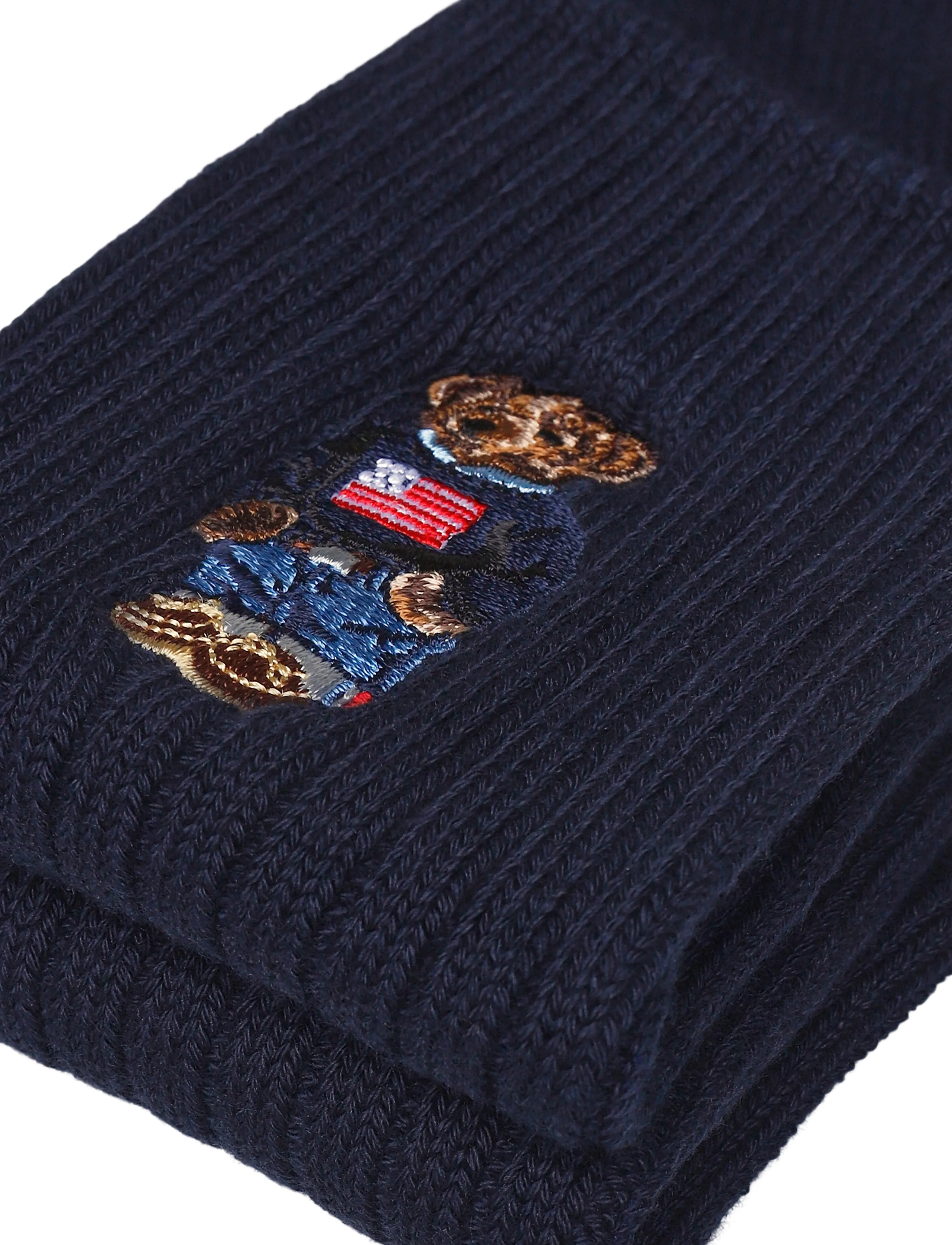 Polo Ralph Lauren - BCI COMBED COTTON-EMBRDRD BR C-CRW- - klasiskās zeķes - navy - 2
