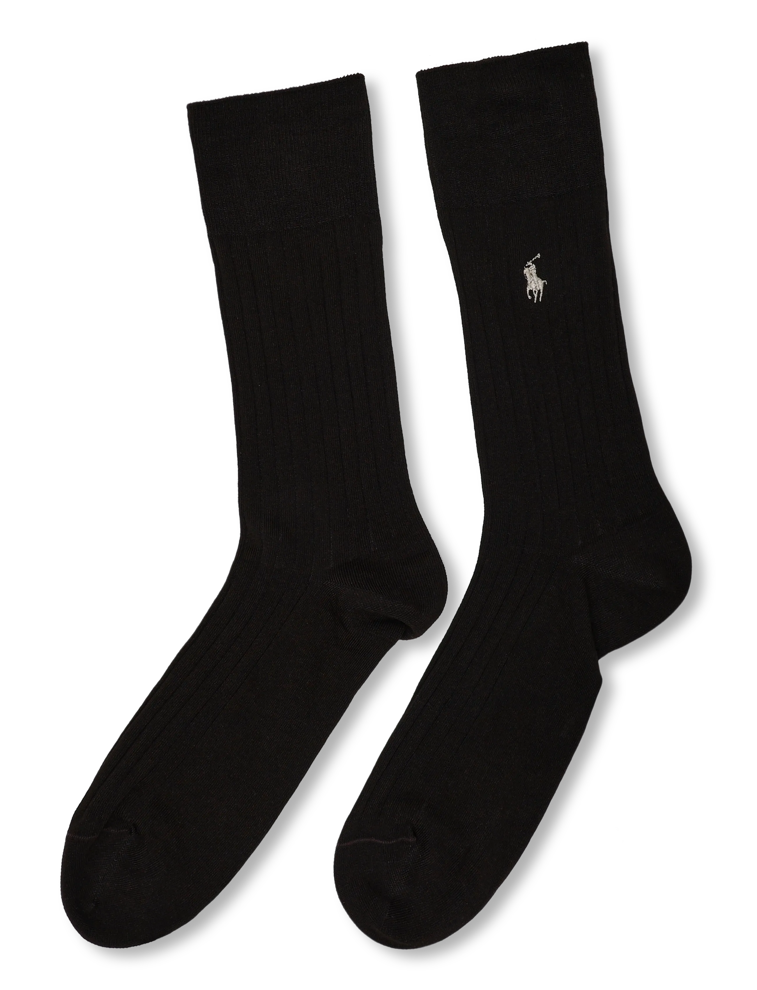 Polo Ralph Lauren - EGYPTIAN COTTON-EGYPTIAN RIB-CRW-2P - klassikalised sokid - dark brown - 1