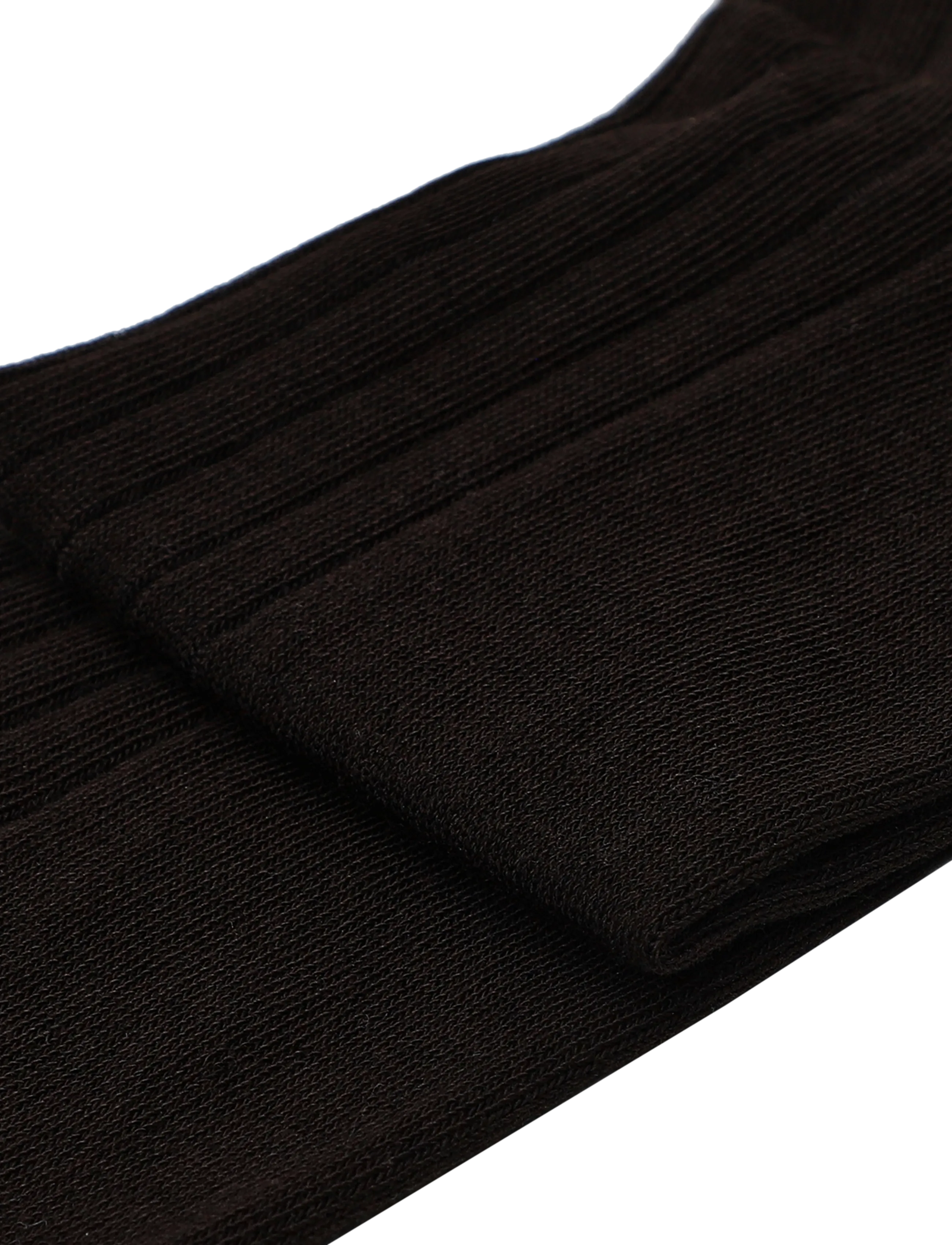 Polo Ralph Lauren - EGYPTIAN COTTON-EGYPTIAN RIB-CRW-2P - klassikalised sokid - dark brown - 2